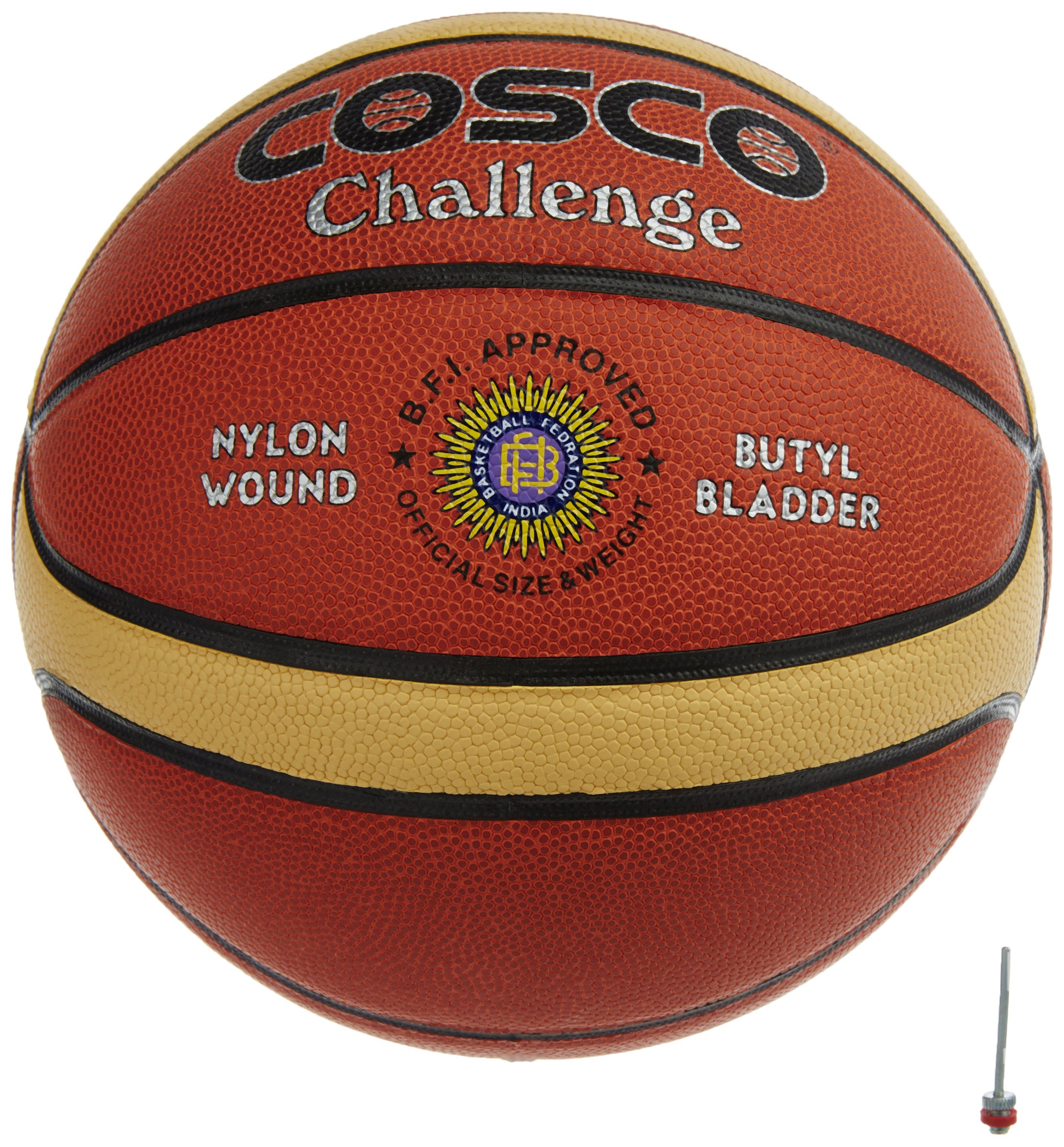 COSCOChallenge Basketball, Size 6 (Orange)