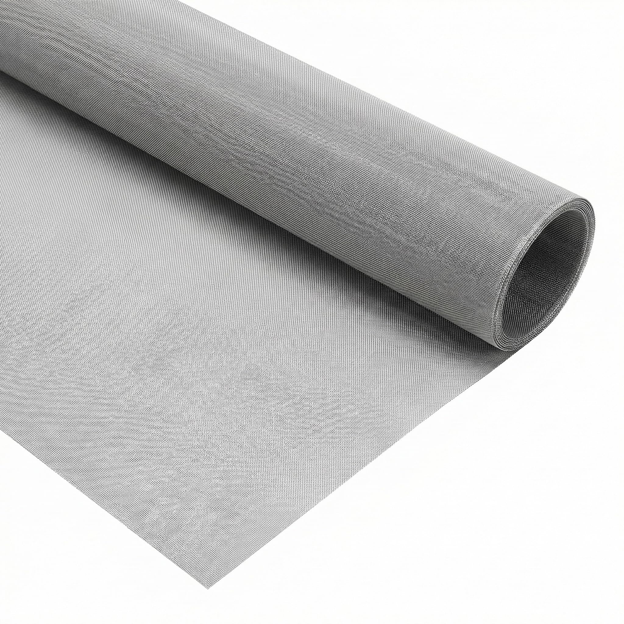 QWORK® Siatka druciana ze stali nierdzewnej 304, 30 * 100cm, siatka 120, siatka druciana do filtracji