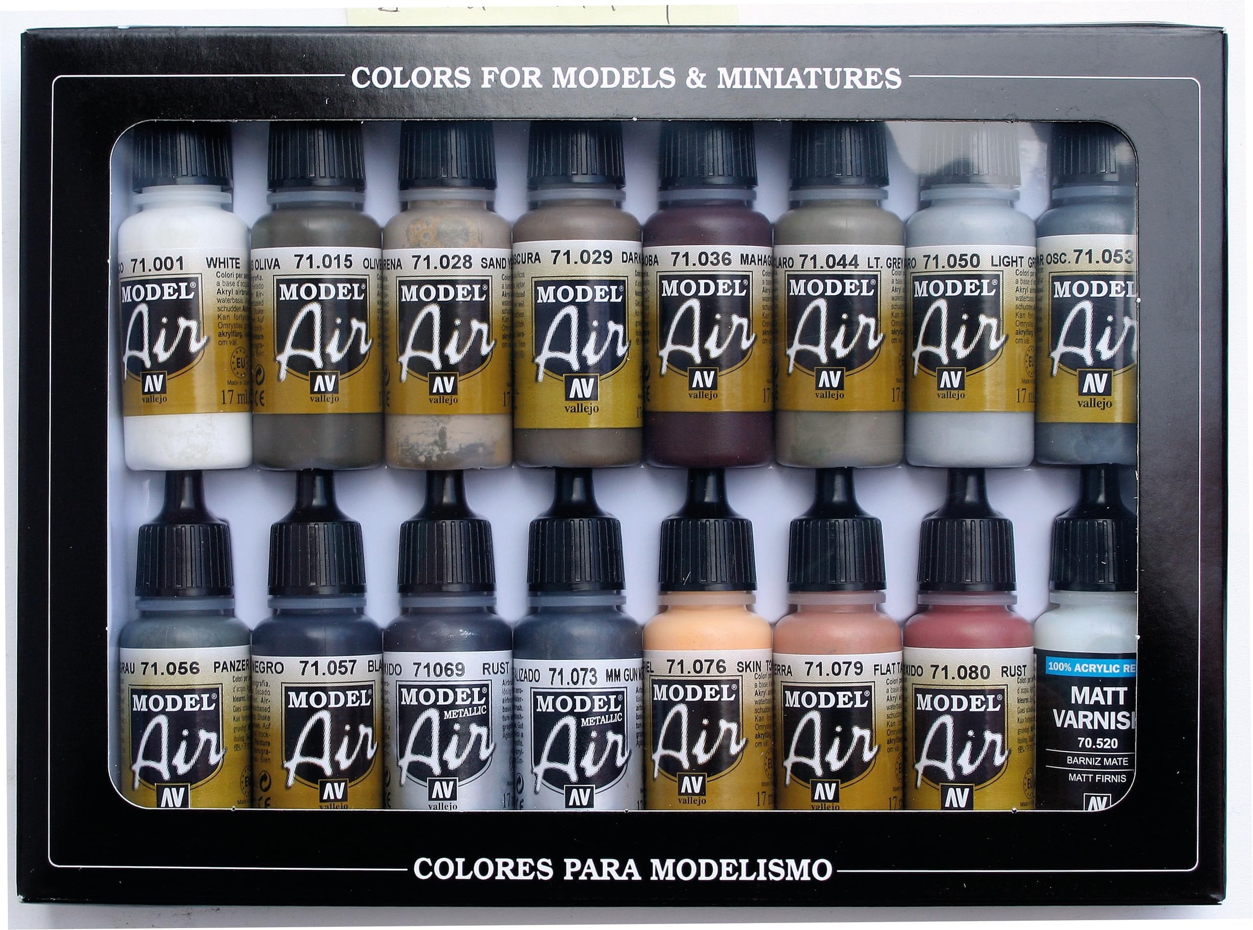 Vallejo Weathering Model Watercolor Air Paint, 17ml