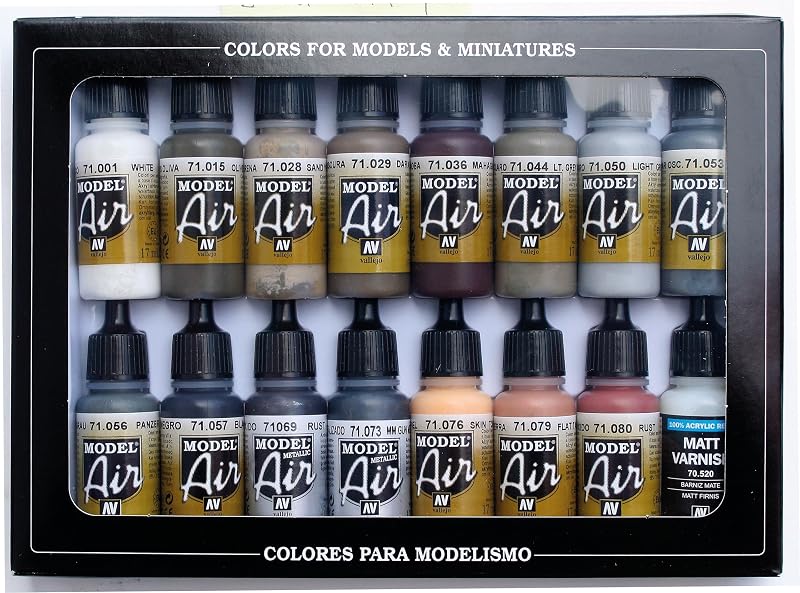 Pintura al aire de acuarela Weathering Model, 17 ml