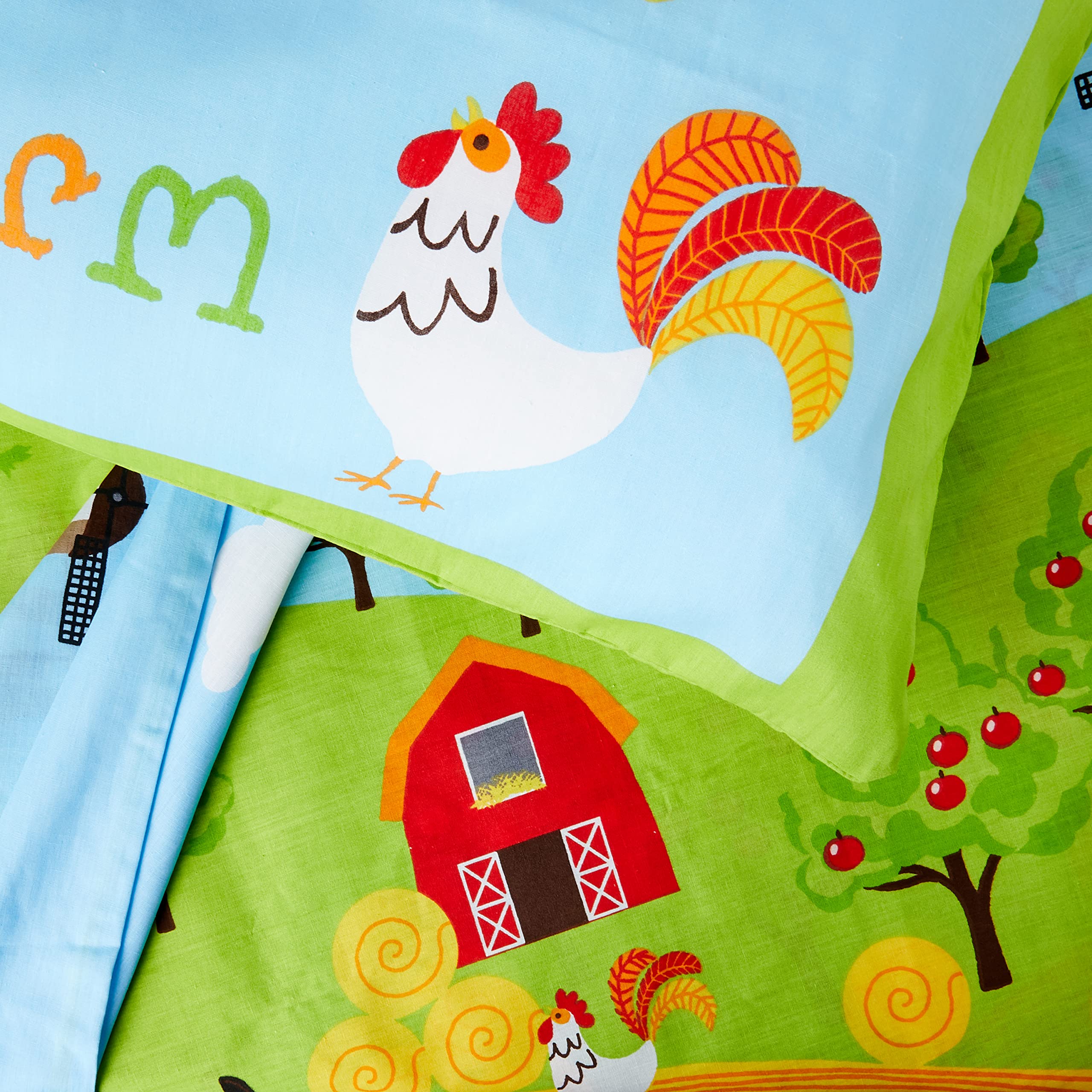Beamfeature Girls Single Duvet Sets Apple Tree Farm