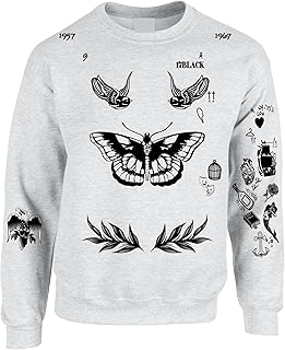 Adult Sweatshirt Harry Tattoos Cool Top Trendy Gift Cute - coolthings.us