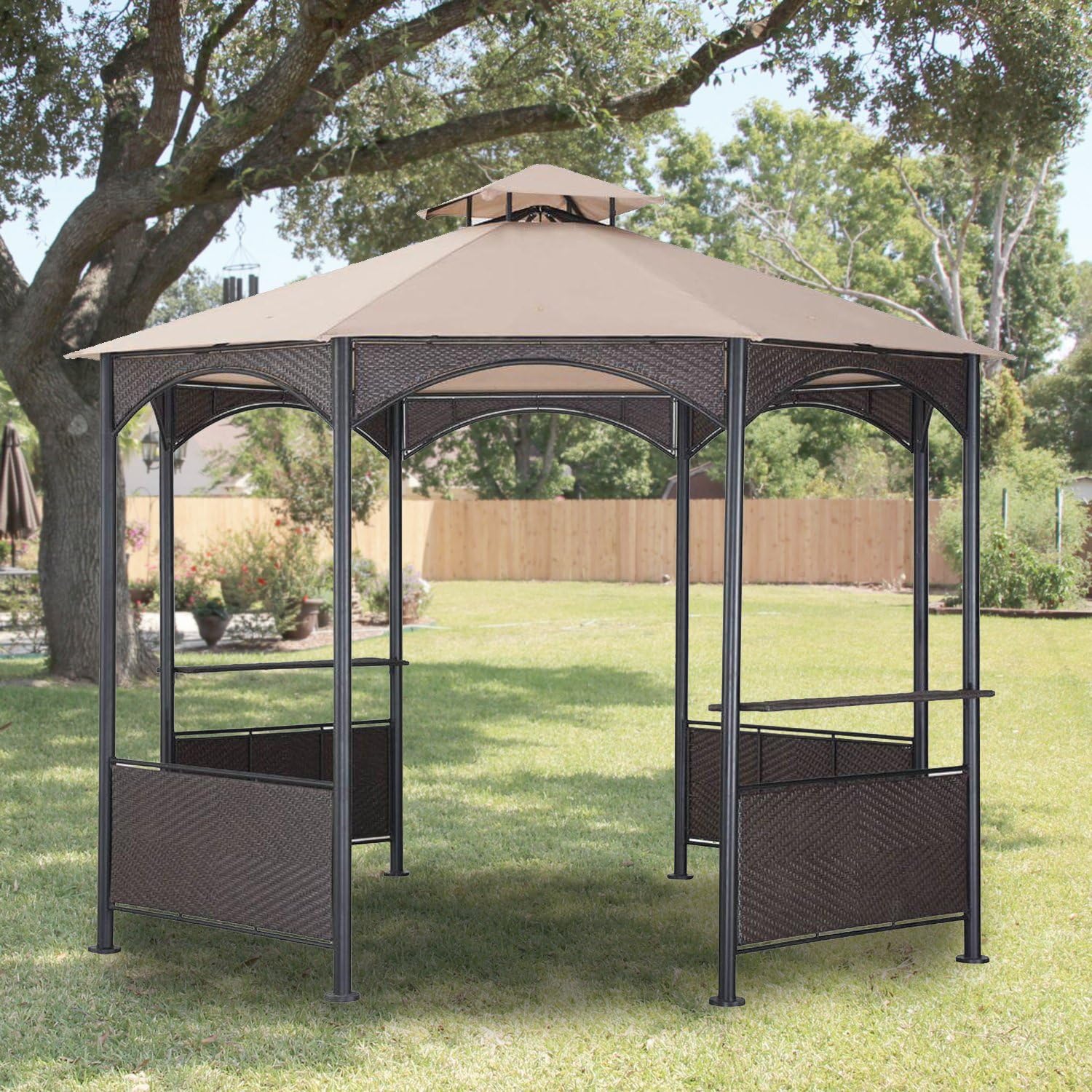 Bolivia Gazebo Replacement Canopy Top Cover - RipLock 350