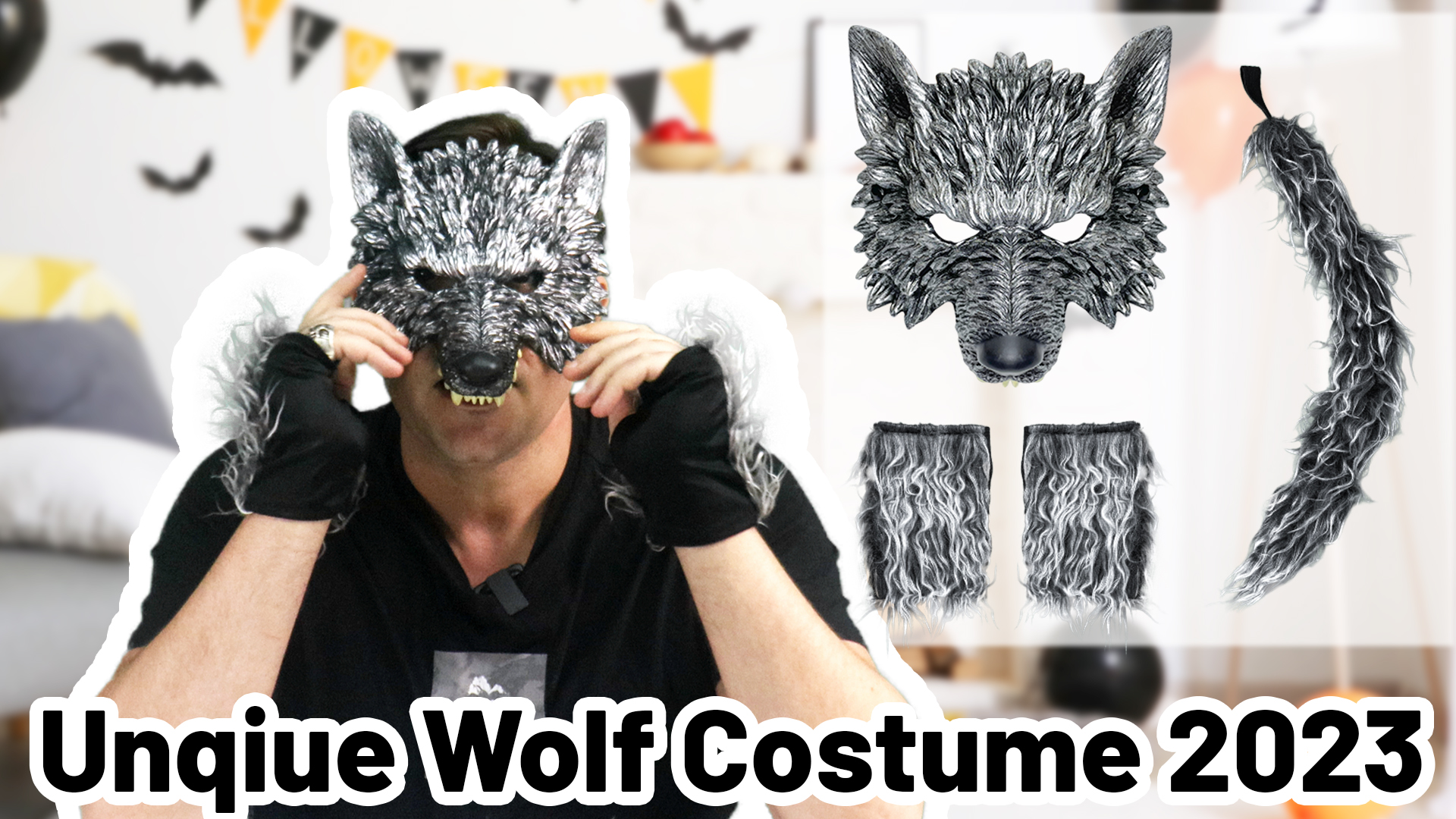 Halloween Wolf Kostuum - Halloween-kostuum voor vrouwen,Cosplay Wolf Kostuum Halloween Kostuums Accessoires