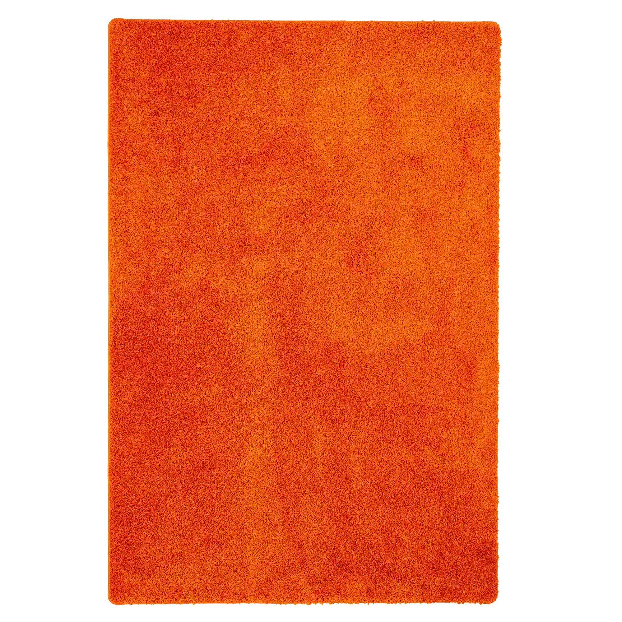 PALACE - Tapis Shaggy à Poils Longs - Orange - 17 Tailles Disponibles
