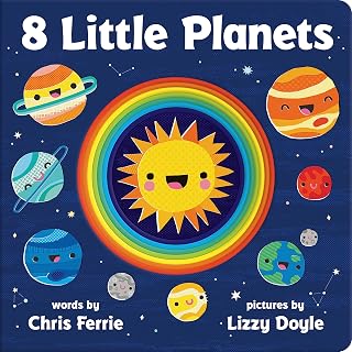 8 Little Planets: Solar System Book for Kids with Unique Die-Cut Planet Shapes by Chris Ferrie