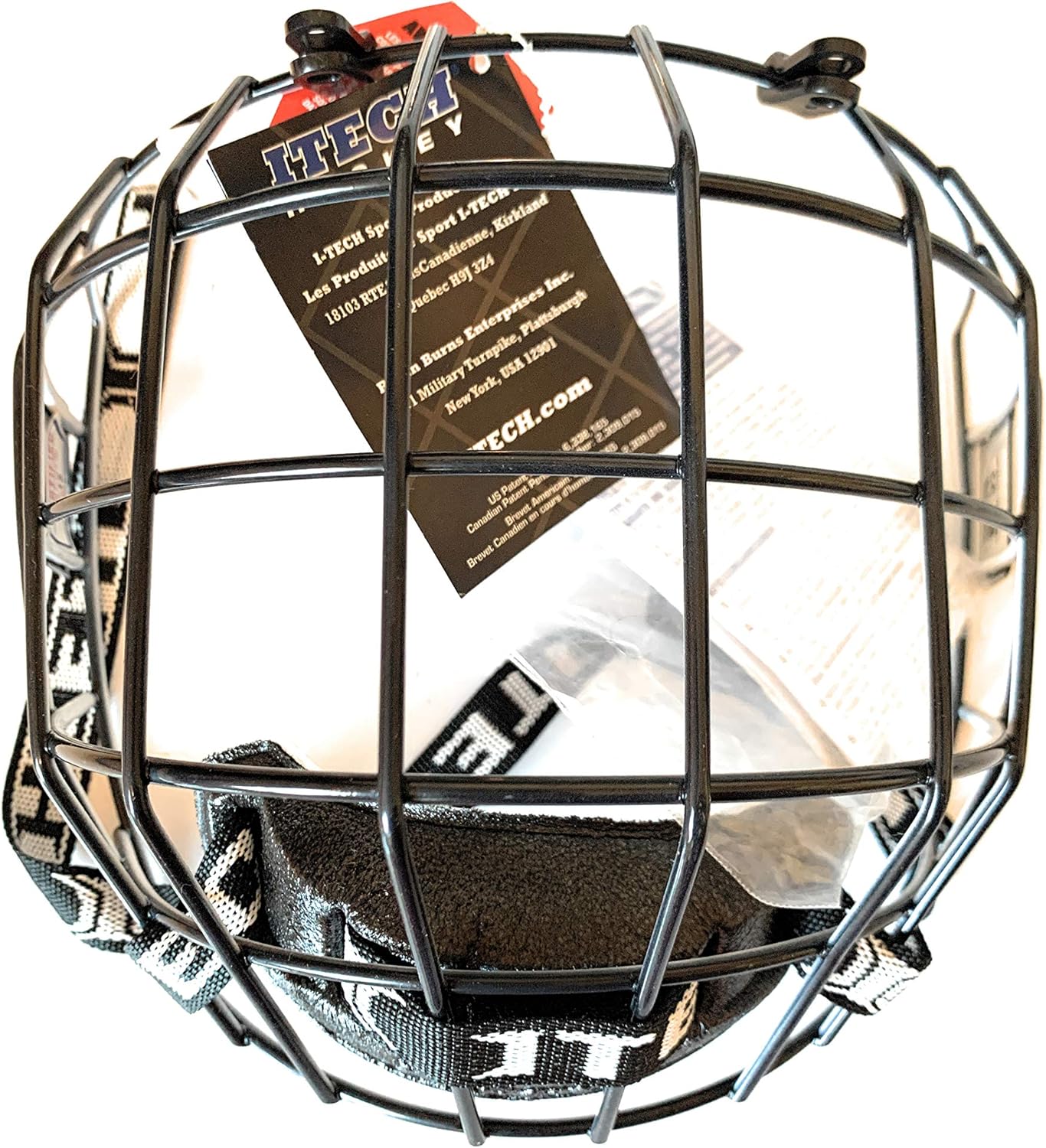 Itech RBE VIII I2 helet face mask Small Blk/Wht : Sports & Outdoors
