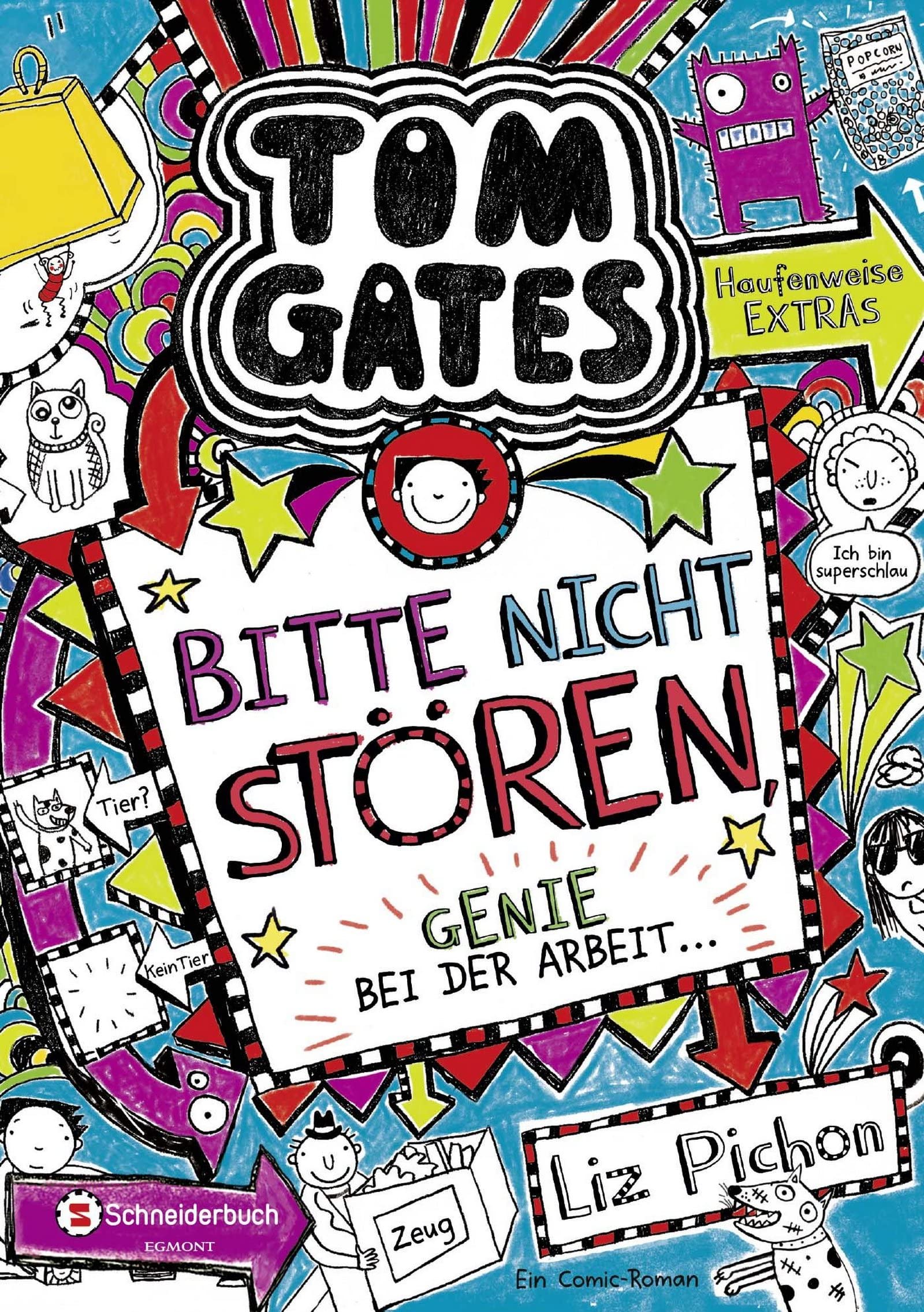 Tom Gates 08: Bitte nicht stören, Genie bei der Arbeit ...