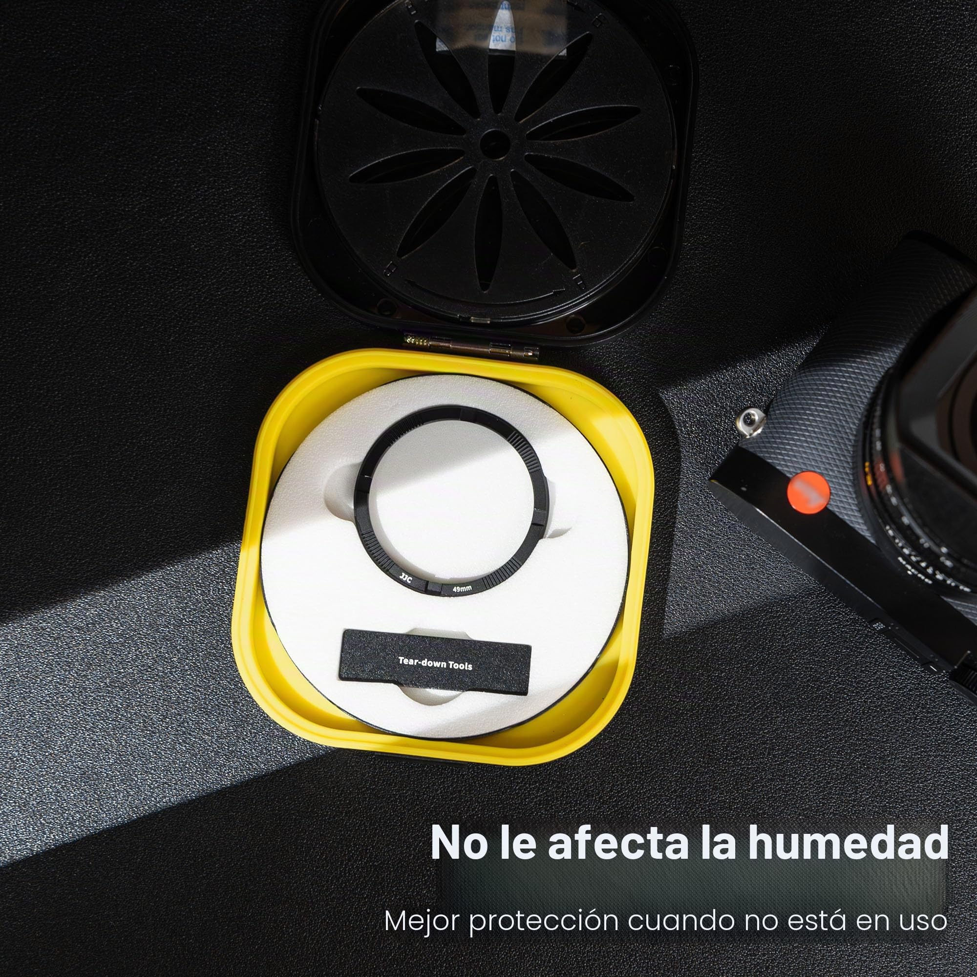 JJC Filtro UV ultra delgado para Leica Q2 Q3 43 Q3, 19 capas multicapa 99,3% transmisión de luz, antiviñeta, marco de 3,7 mm, protección de filtro de lente con funda a prueba de humedad