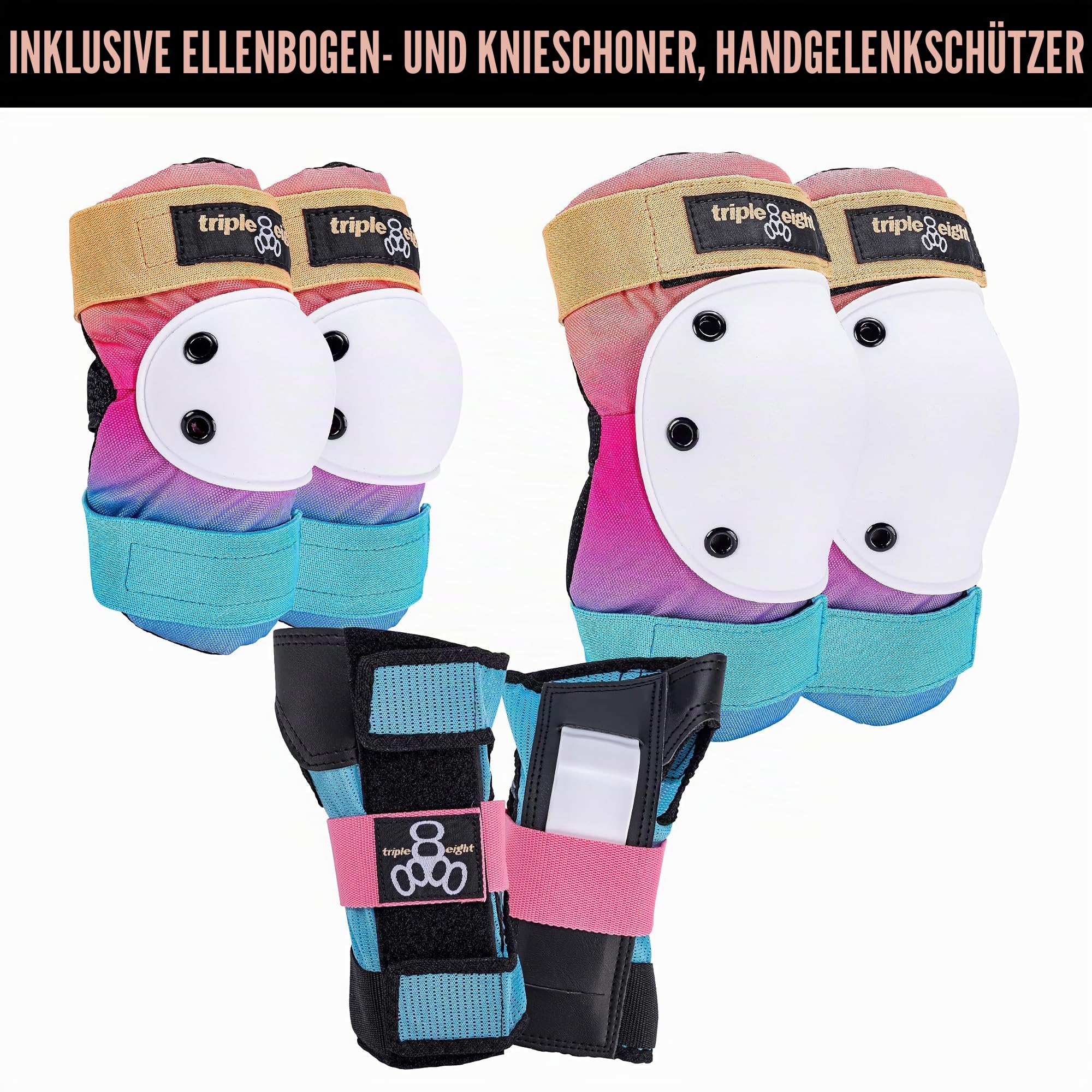 Triple Eight Spar-Serie 3-teiliges Pad-Set