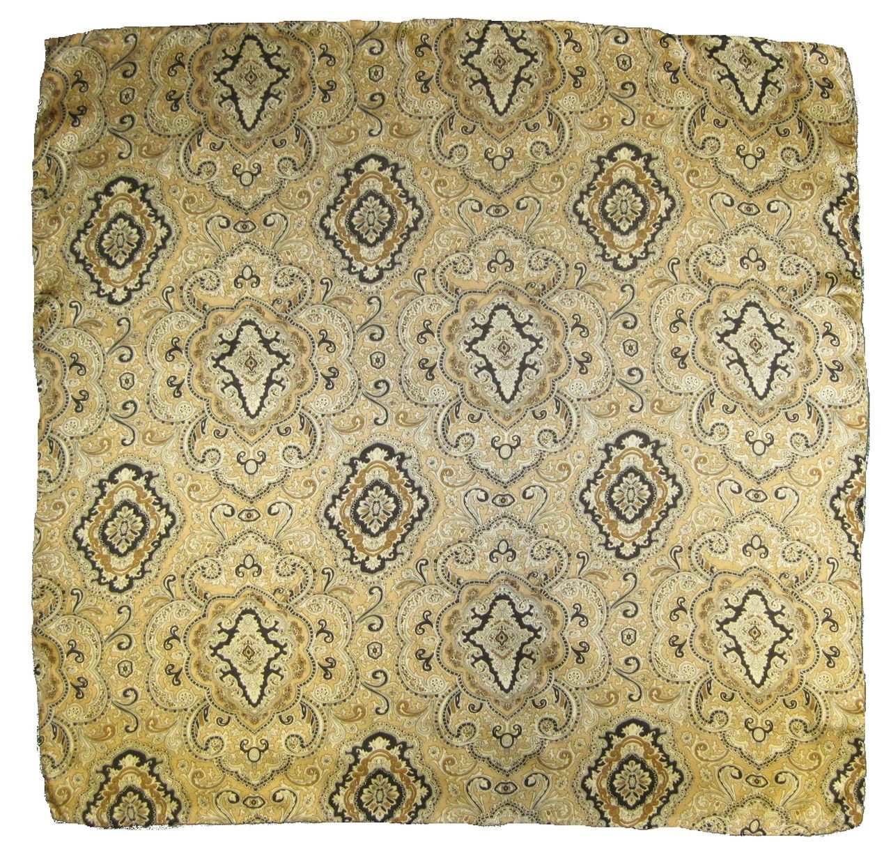 Paisley Silk Scarf Western Cowboy Wild Rag Bandana