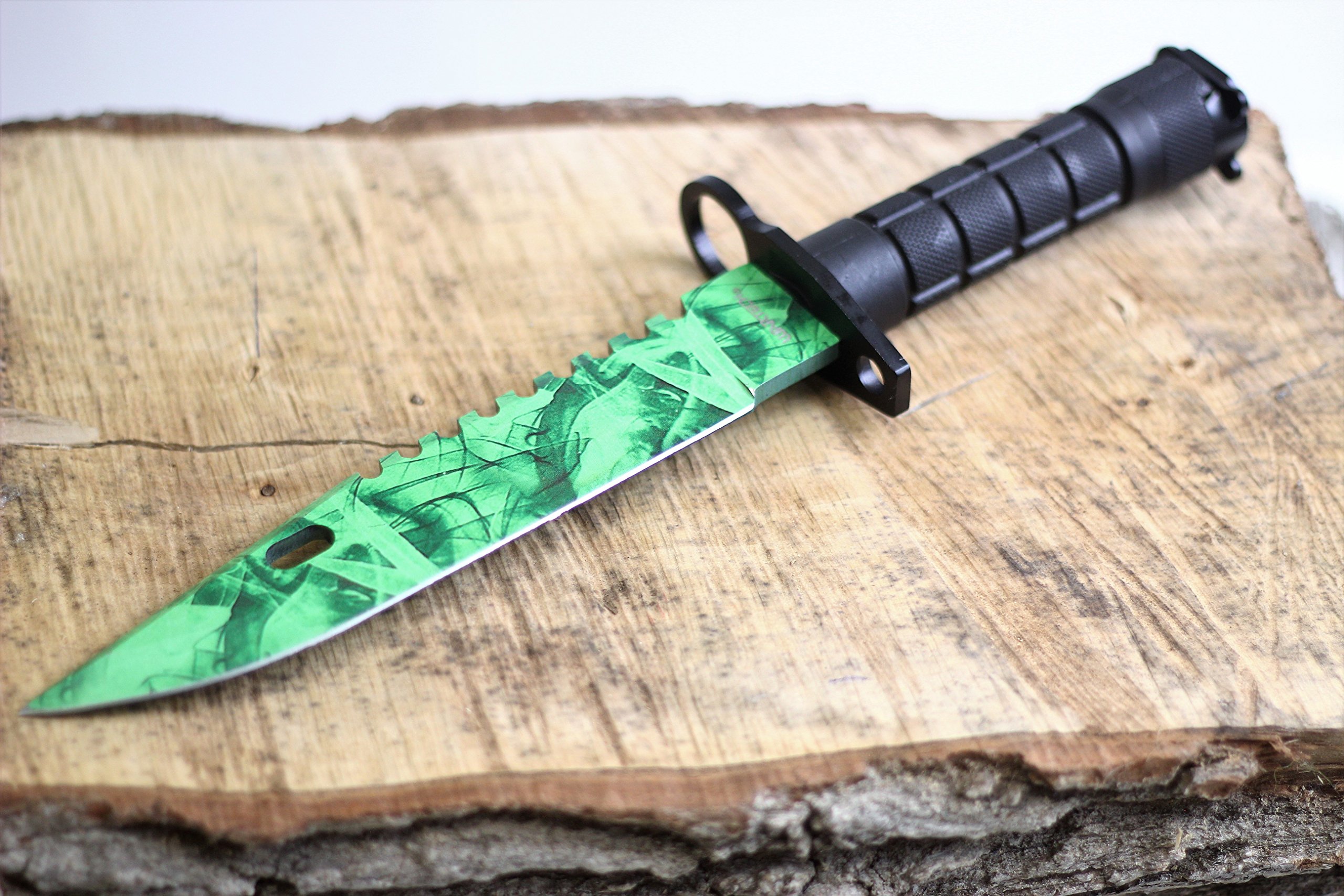 Wartech M9 Bayonet with Color Pattern Blade