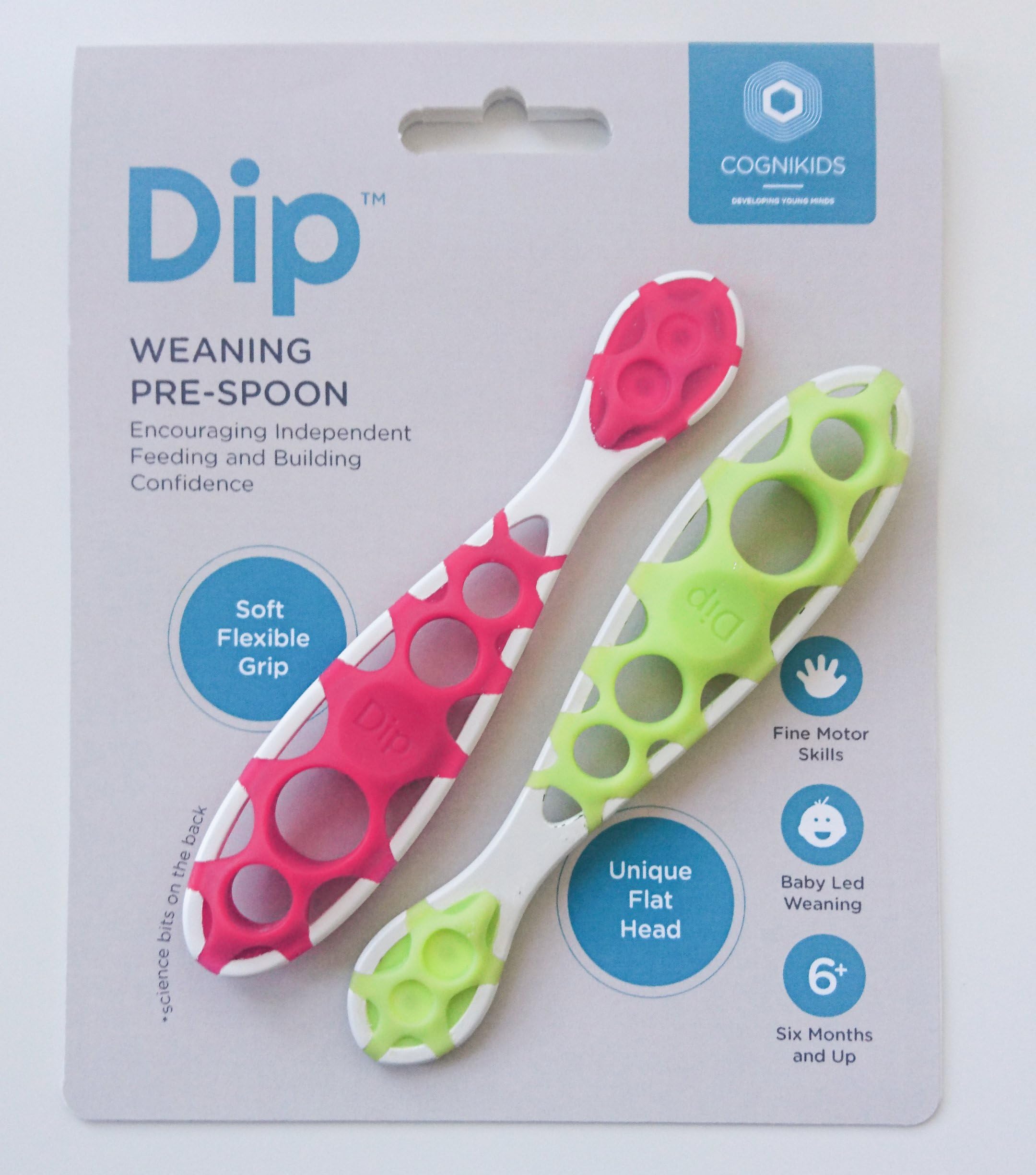 Cognikids Dip Weaning Pre Spoon (Apple/Rose)