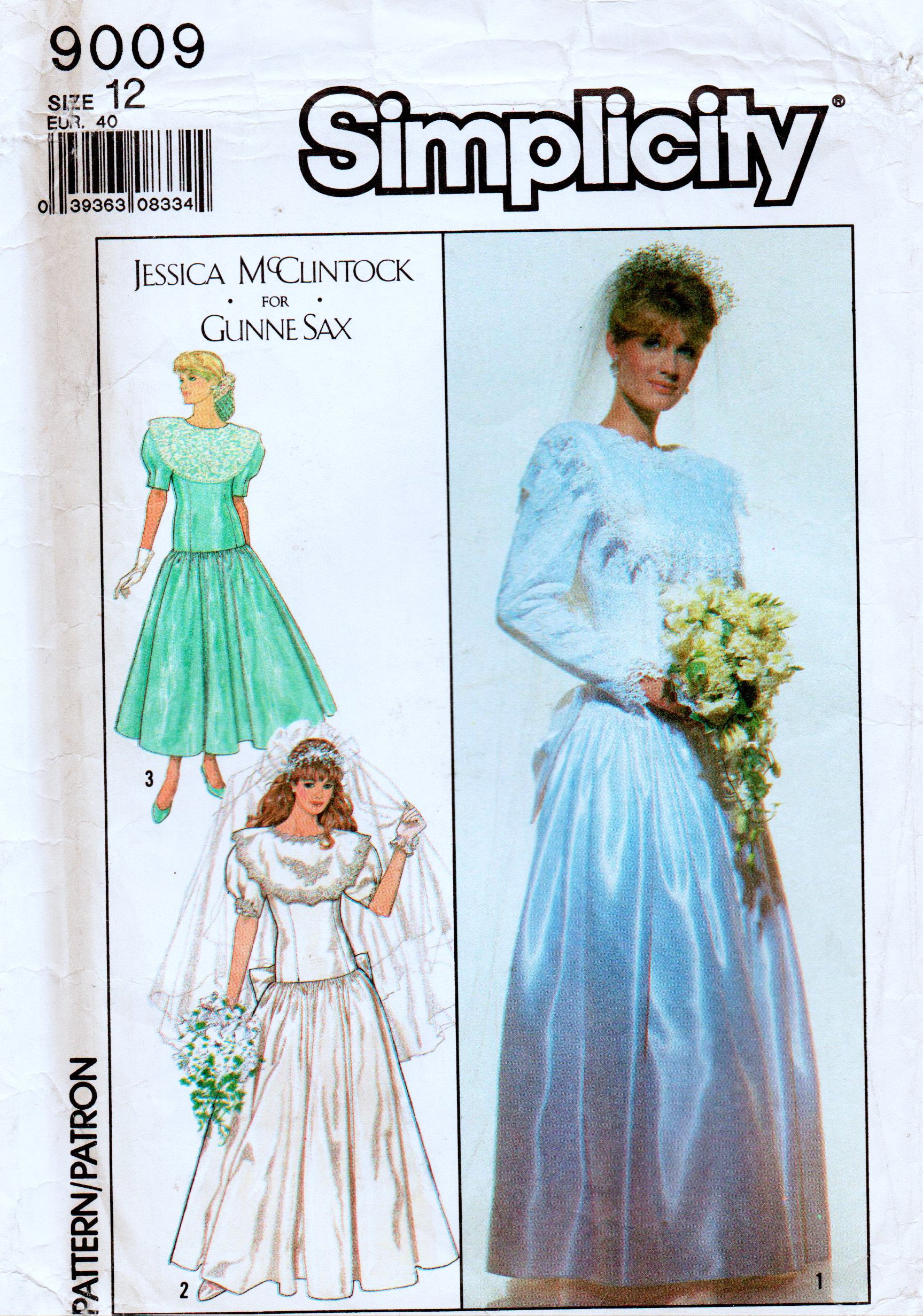 Amazon.com: Simplicity Jessica Mcclintock Gunne Sax Vintage