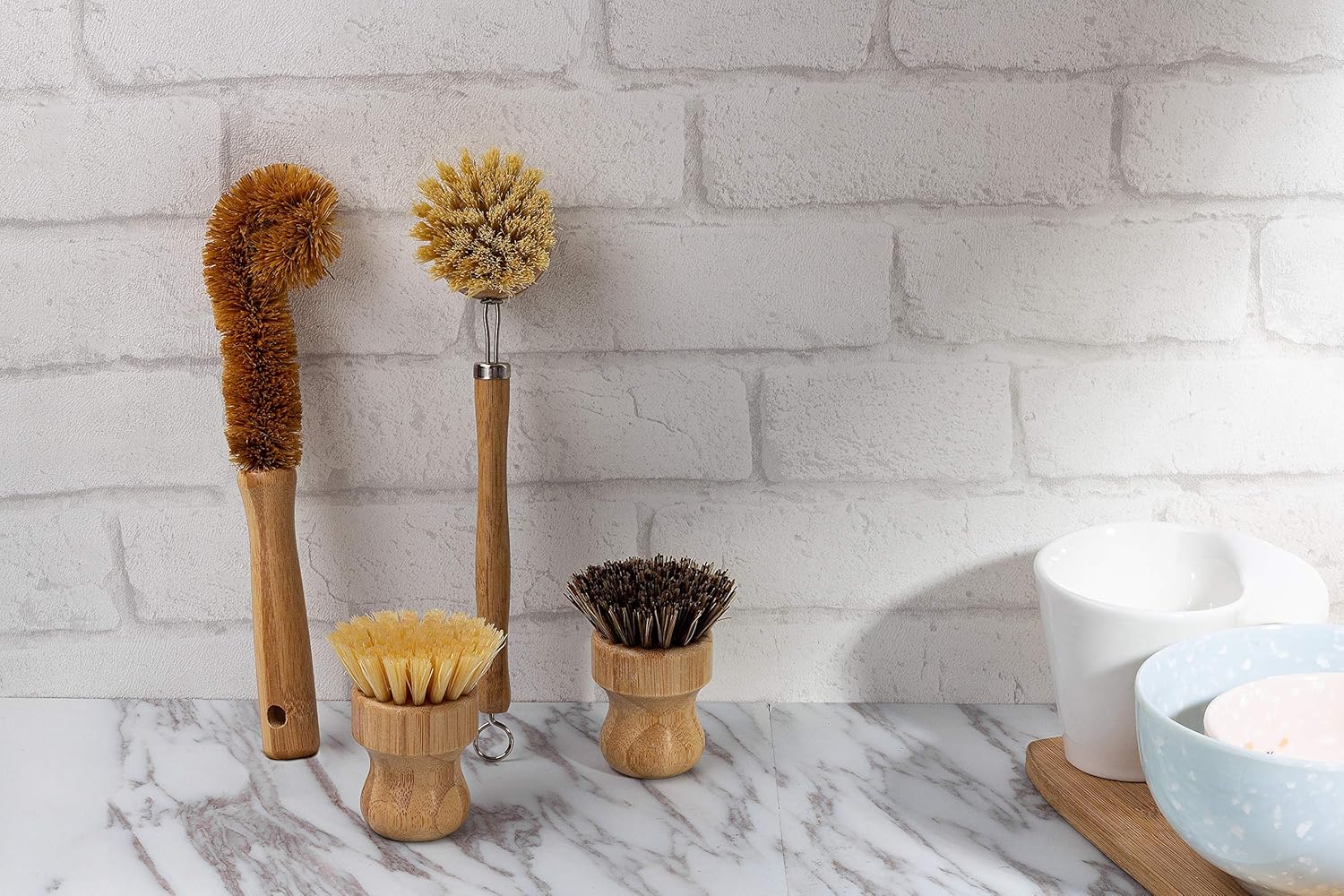 ❤ Crаzу Dеаlѕ Earth's Own Natural Bamboo Dish Scrub Brush 4 Piece Set - Made From 100% Natural Bamboo -Natural Bristle - Plastic Free Dishes Scrub Brush For Dishes, Pot, Pans. Flаѕh Sаlе Buу 1 gеt 1 Earth's Own Natural Bamboo Dish Scrub Brush 4 Piece Set - Made From 100% Natural Bamboo -Natural Bristle - Plastic Free Dishes Scrub Brush For Dishes, Pot, Pans.