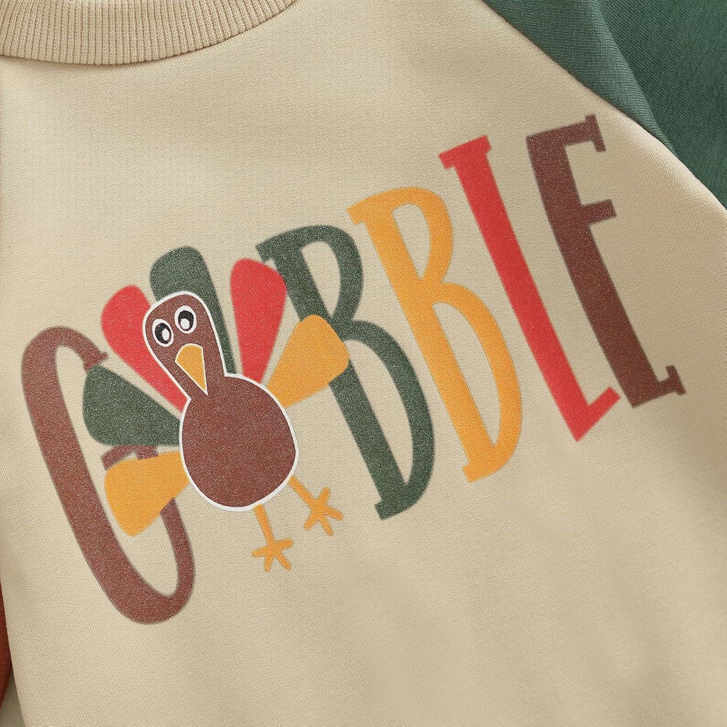 Ledy Champswiin Baby Thanksgiving Clothes Infant Boy Girl Turkey Romper Jumpsuit Newborn First Thanksgiving Outfit - Image 3