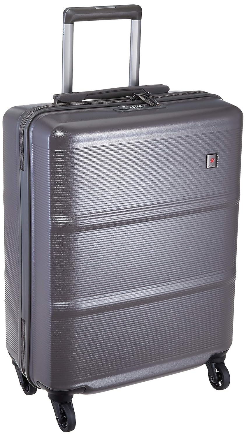 ECHOLAC Polycarbonate 54.5 cms Grey Hardsided Cabin Luggage (PC094