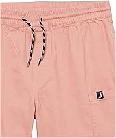 Vista 4 de Boys' Stretch Pull-on Cargo Shorts, Drawstring Closure