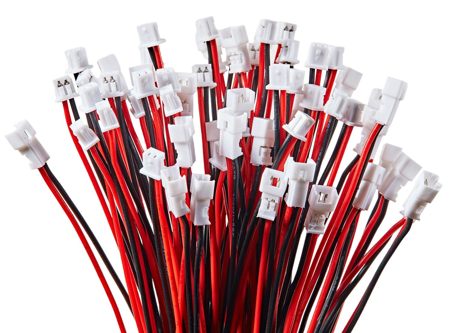 つんこ Chanzon 30 Pairs Jst1.25 mm 2 Pin Micro Plug Connector with UL1007