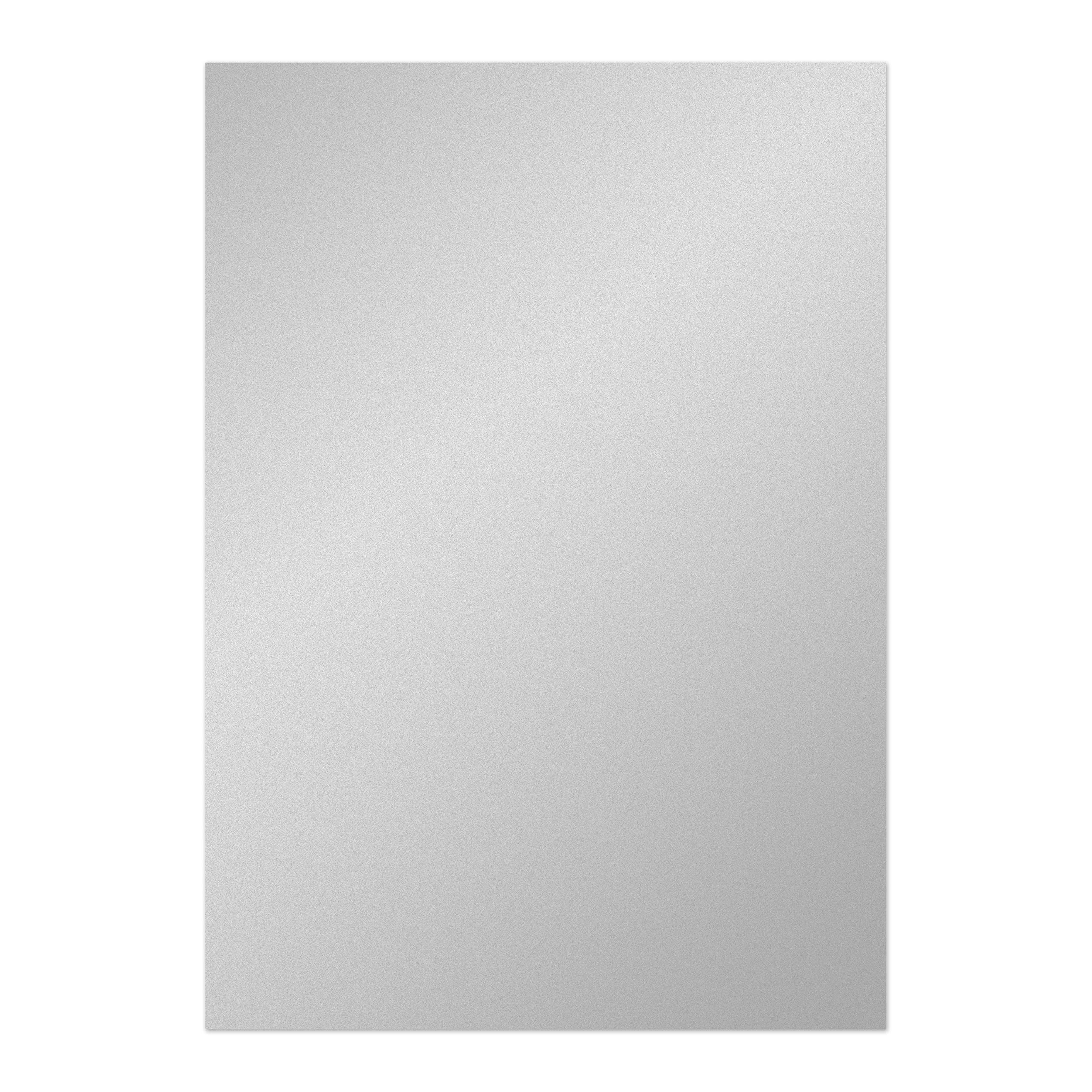 Blake Paper A4 210 x 297 mm Silver Metallic Box Making Card 250gsm - Pack of 100