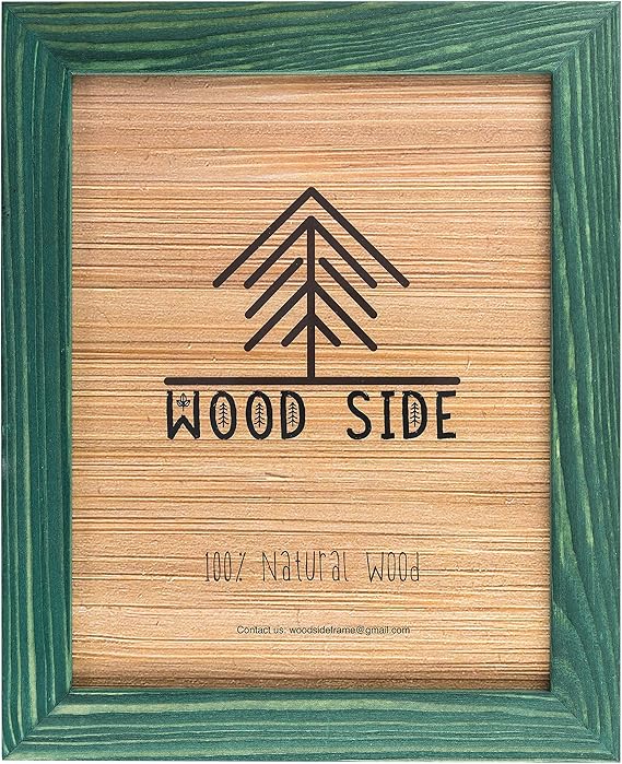 Rustic Wooden Poster Picture Frame 12x16 in 31x41 cm Natural Solid Eco Distressed Wood for