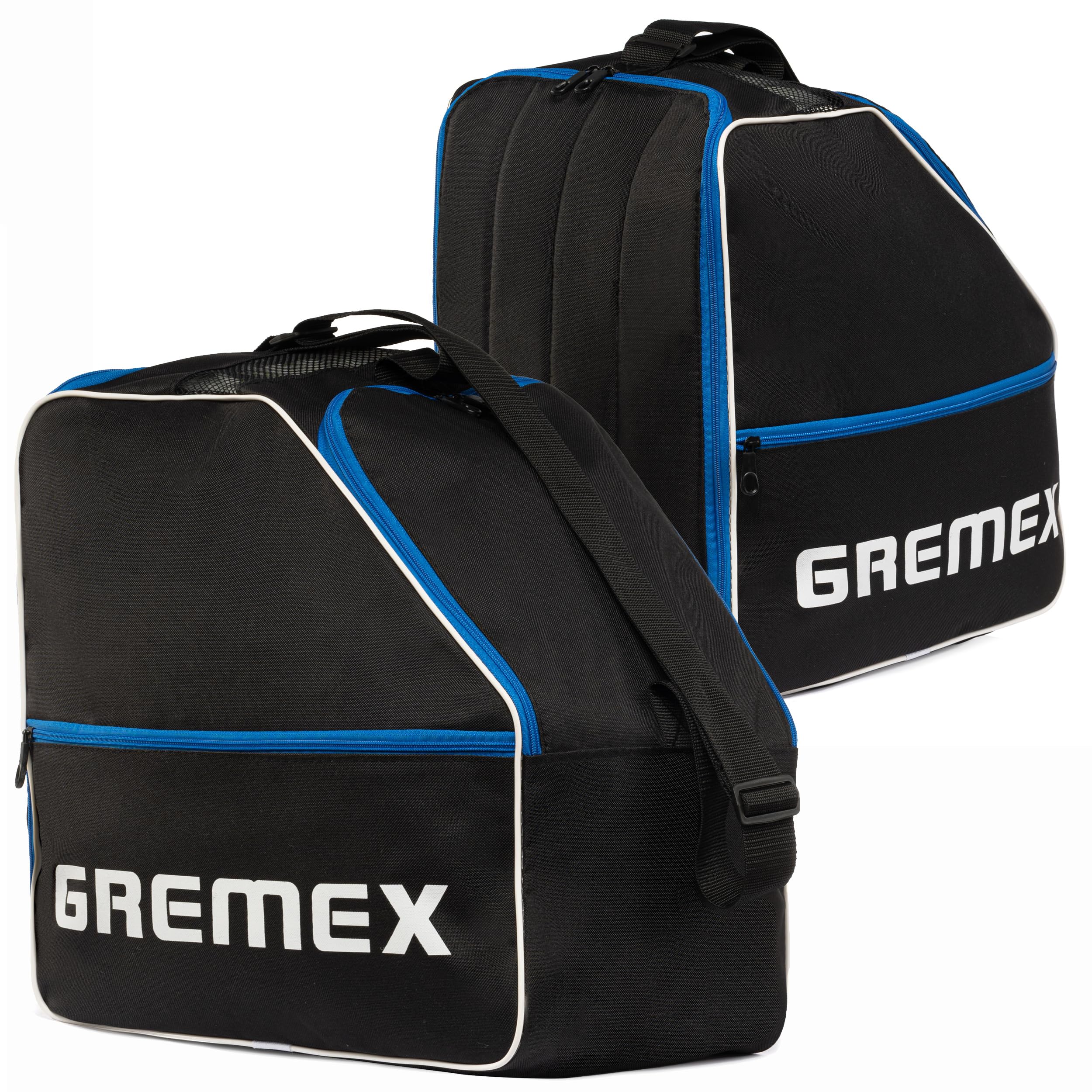 Bolsa para botas de esquí con compartimento para casco, mochila impermeable para botas de esquí y casco, resistente con costuras de titanio, cómoda para el transporte, los viajes y la
