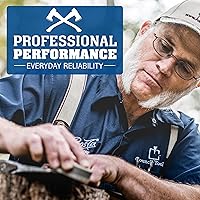 Vista 3 de Hacha de caída de una sola broca COUNCIL TOOL - Hacha de división de 5 libras con mango recto de madera de 28" y cabeza de acero forjado - SU50D28S