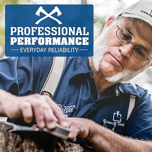 Miniatura 3 de COUNCIL TOOL Hacha de Faller de una broca  Hacha de división de 5 libras con mango de madera recta de 28 pulgadas y cabeza de acero forjado en caída