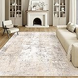 HUGEAR Alfombra Salon 200x300cm Beige Gris...