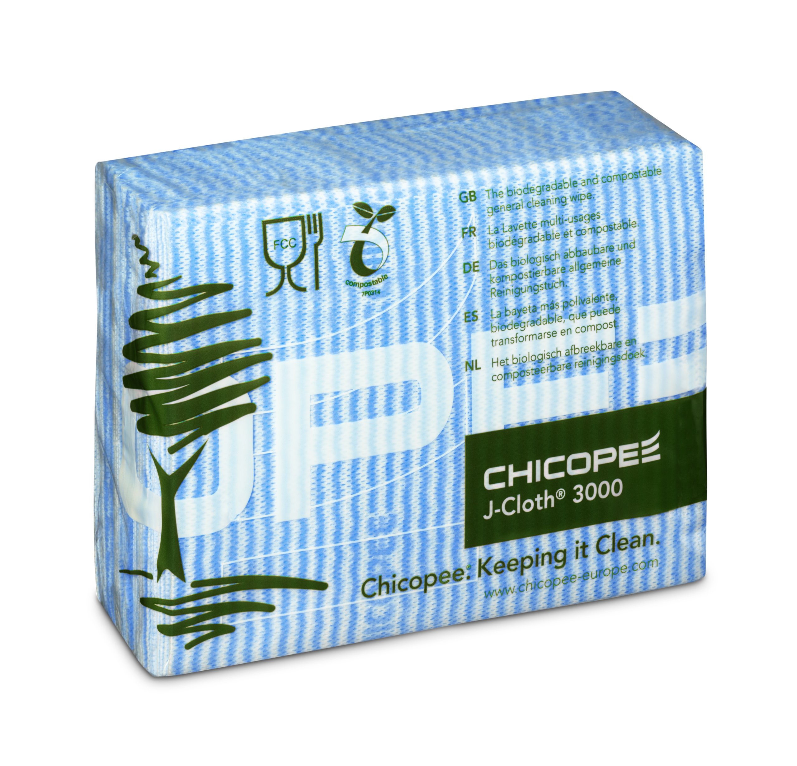 J Cloth CPD04330 Pack of 50, Blue