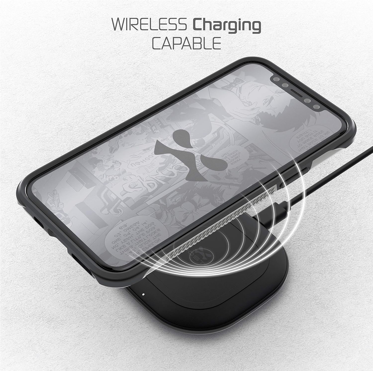 Ghostek EXEC iPhone 11 Wallet Case Credit Card Holder Works with Magnetic Car Mounts Easily Detachable for Wireless Charging Compatible Phone Cover Designed for 2019 Apple iPhone 11 (6.1 Inch) (Black)