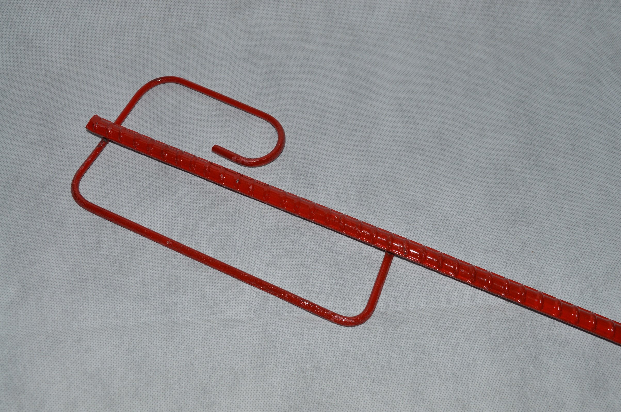 Set 10 Einschlagpfosten 130 cm und 500 Meter Warnband Für Ketten Warnband Warnzaun Absperrung Absperren