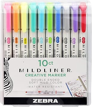 mildliner brush pens amazon