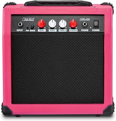 Miniatura 23 de LyxPro Amplificador de guitarra eléctrica de 60 vatios Combo de estudio de estado sólido y amplificador de escenario con altavoz de 10 pulgadas