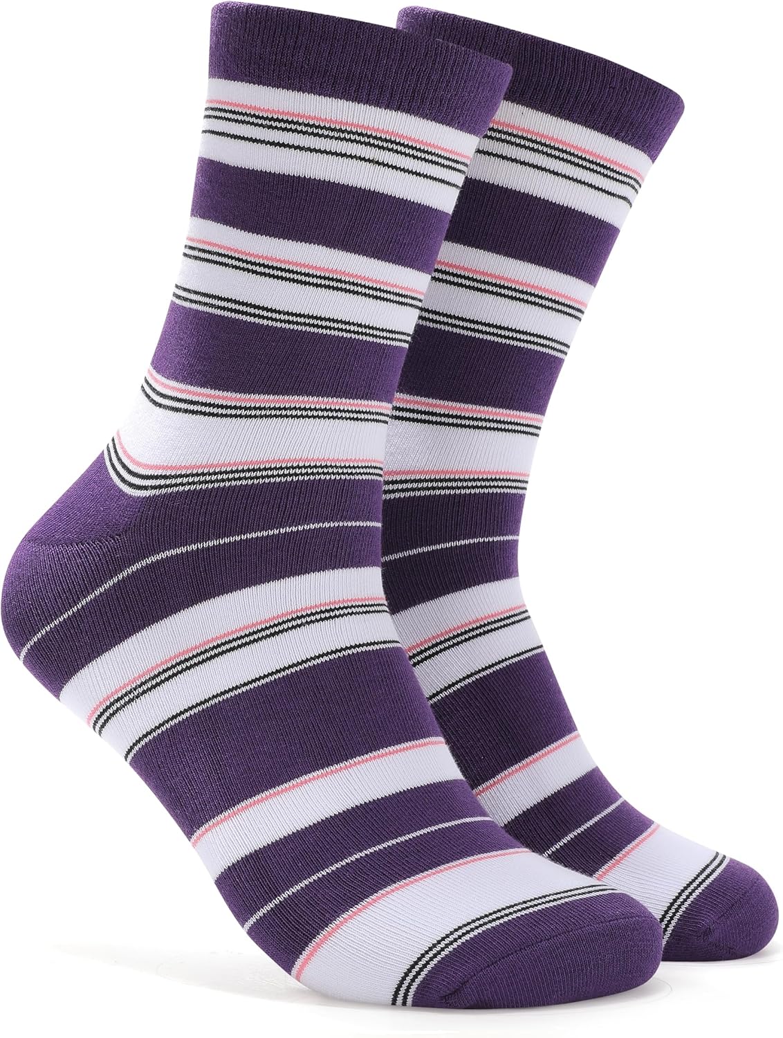 Men's Dress Socks Combed Cotton Anti Odor Quick Dry Moisture Wikcing Size 8-13 Crew Length - Image 7