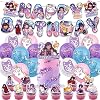 Birthday Party Decorations Supplies: Banner, Balloons, Cake Toppers Cupcake Toppers Cake Decoration, Ribbon