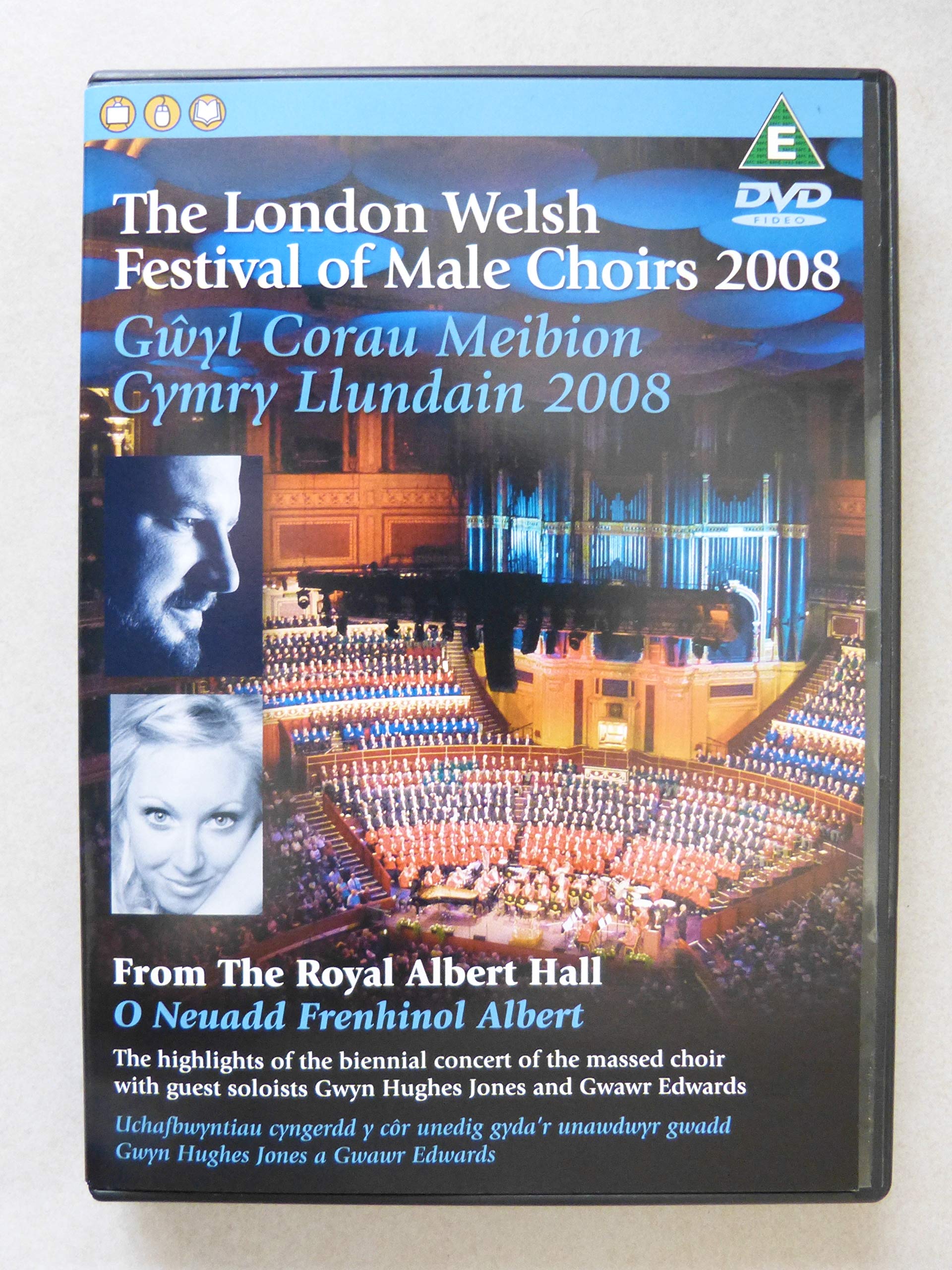 London Welsh Festival of Male Choirs 2008 - Various Artists [DVD]