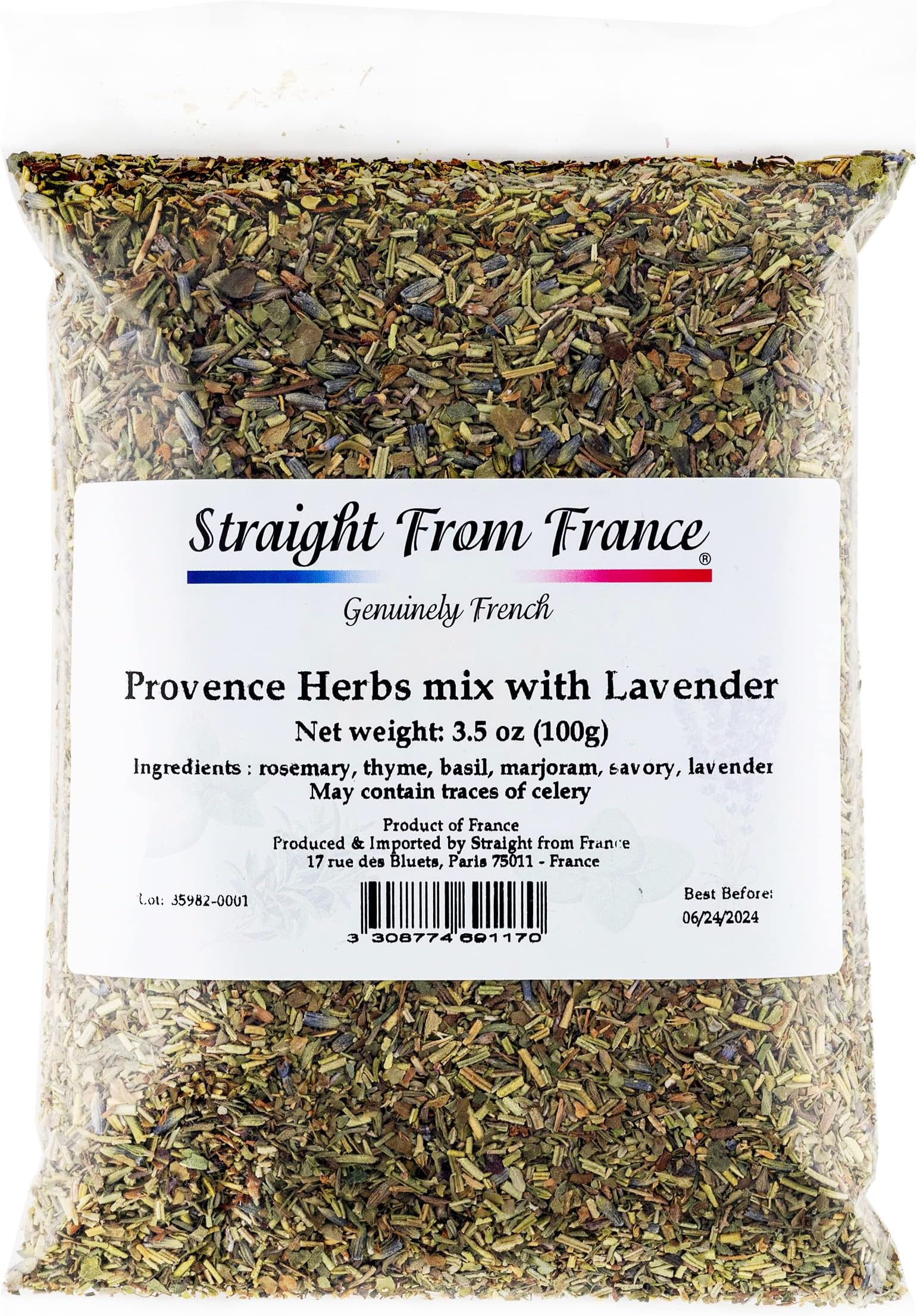 Provence Herbs Mix Seasoning with Lavender 3.5oz