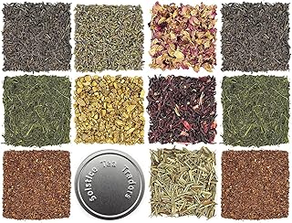 Loose Leaf Tea Sampler Create Your Own Tea Blend Starter Kit w/Sencha, R...