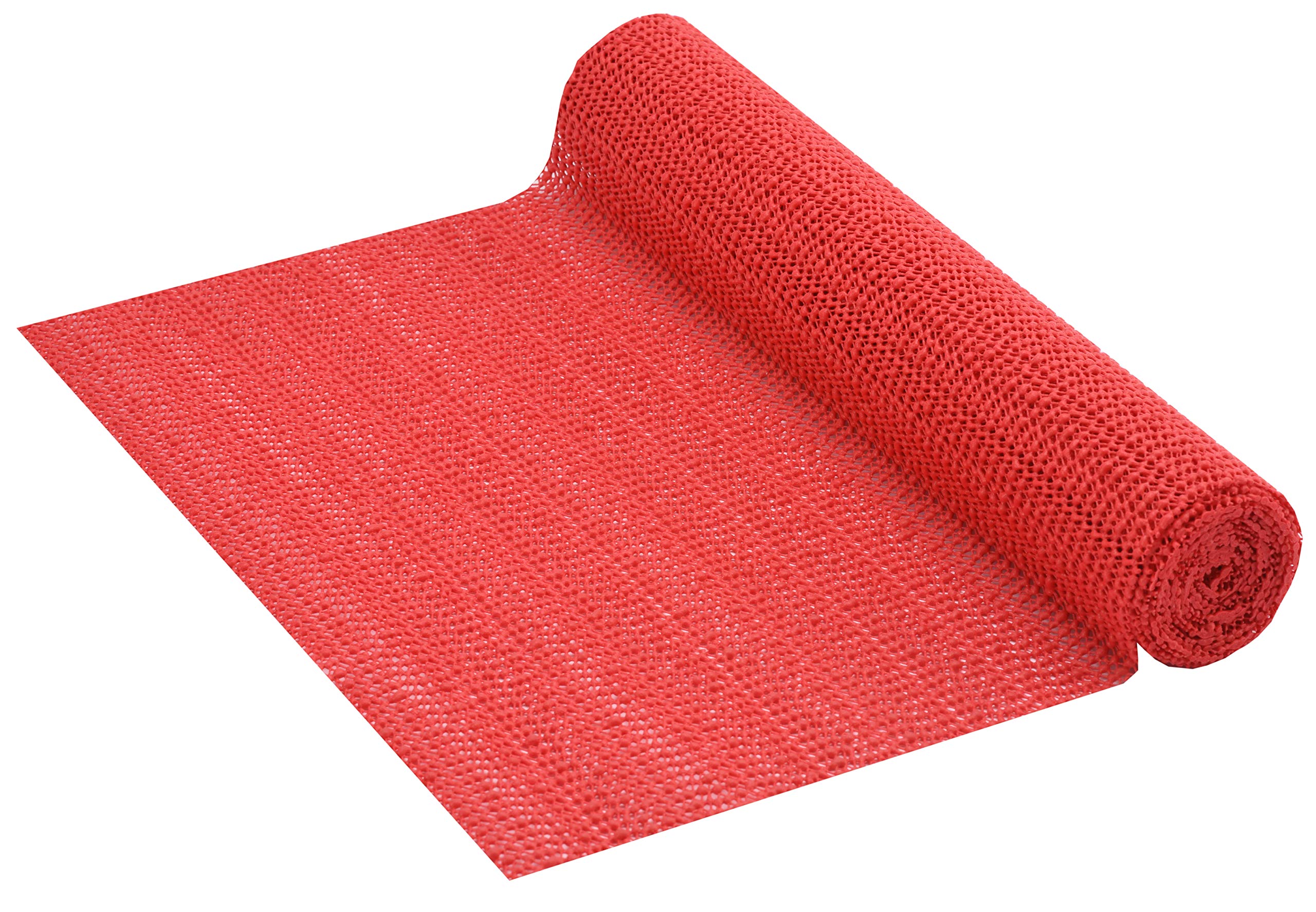 Venilia Venigrip 54833 Anti-Slip Underlay Red Drawer Mat, Boot Mat, Anti-Slip Universal Mat, Red, 50 x 150 cm