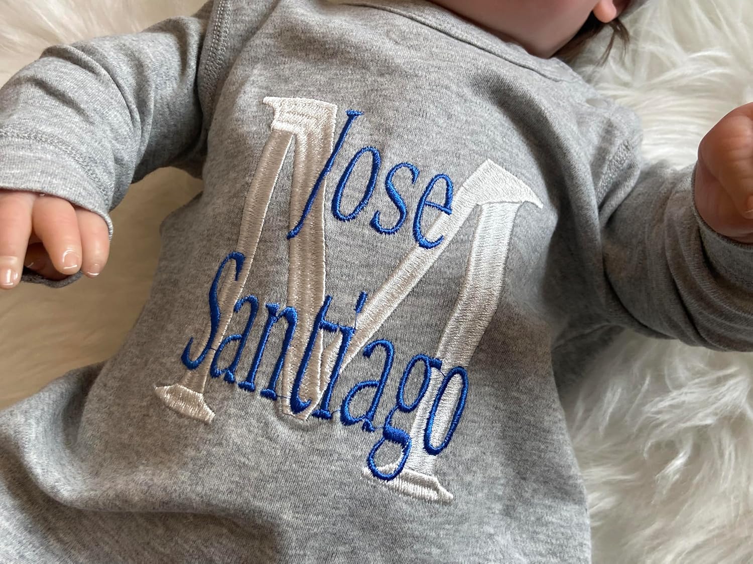 Personalized Newborn Baby Coming Home Outfit,Soft Sleepwear with Custom Name,Perfect Christmas Baby Shower Gift - Image 5