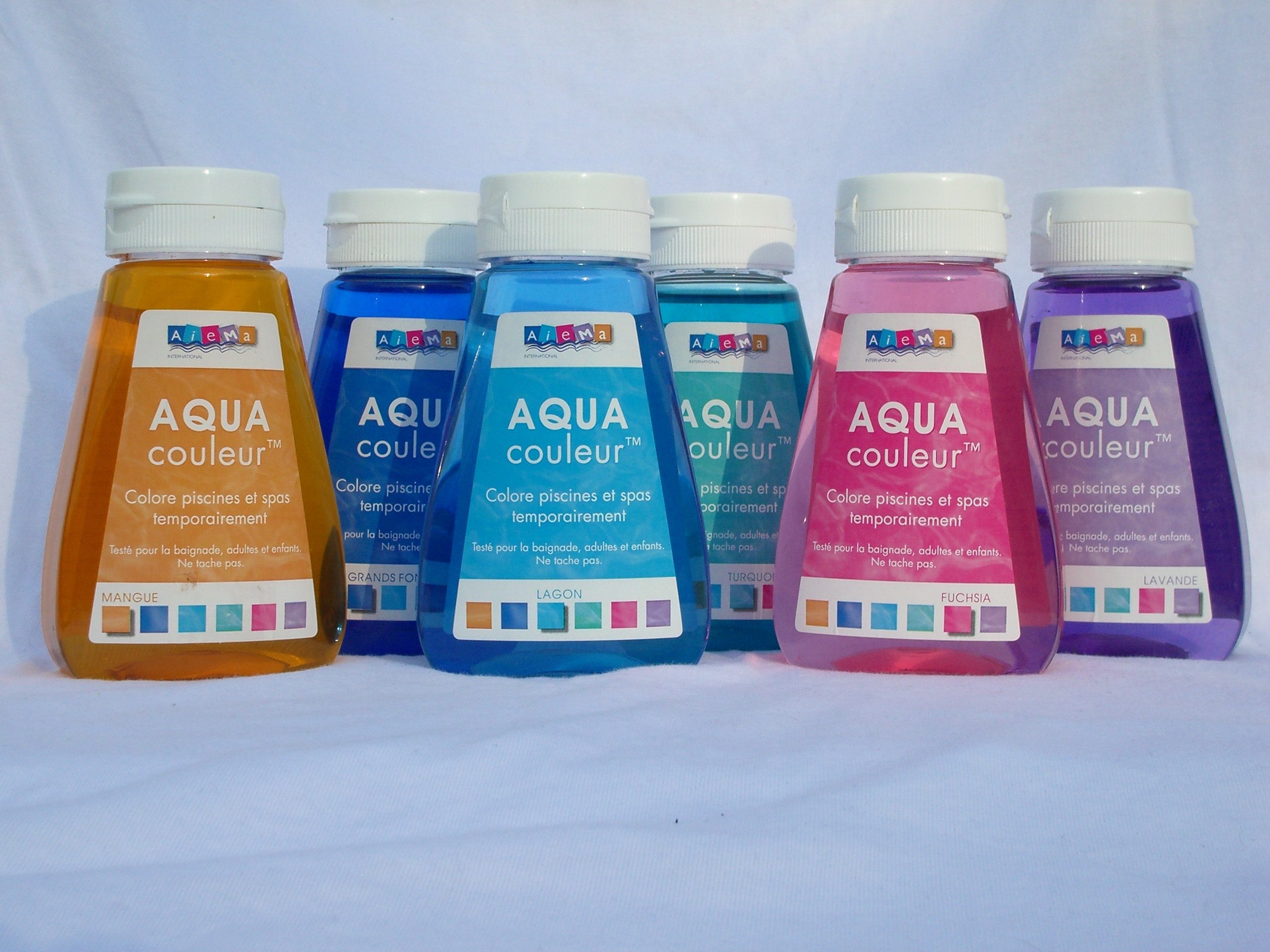 Colorant éphémère pour piscine Aquacouleur Lavande