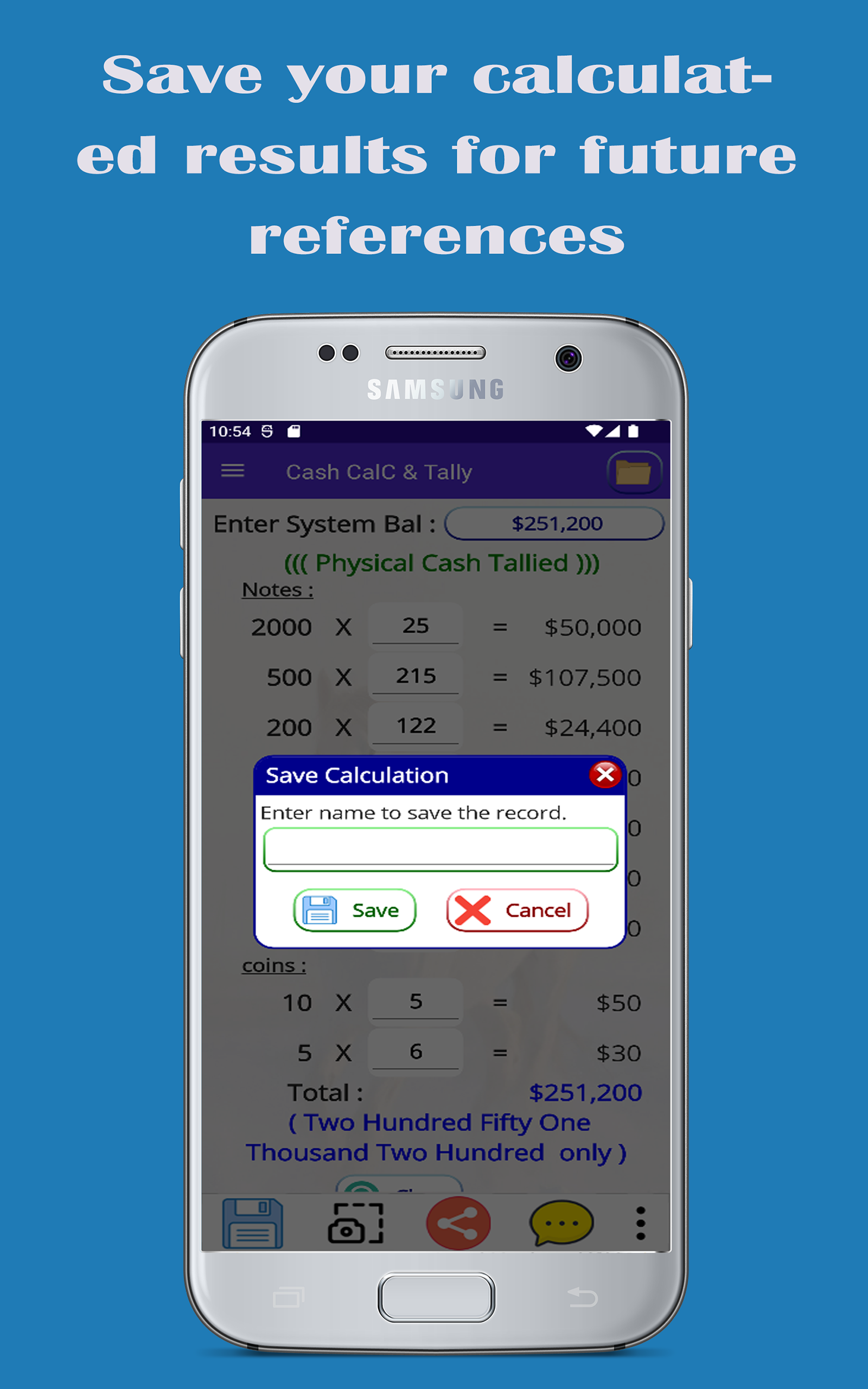 Cash Calc Plus (Tally) - App on Amazon Appstore