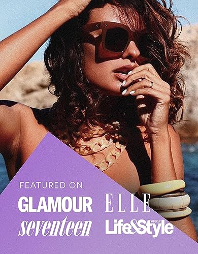 Miniatura 3 de zeroUV Lentes de sol polarizados para mujer, con protección UV400, estilo bohemio, grande, vintage, a la moda, atrevido, retro, clásico