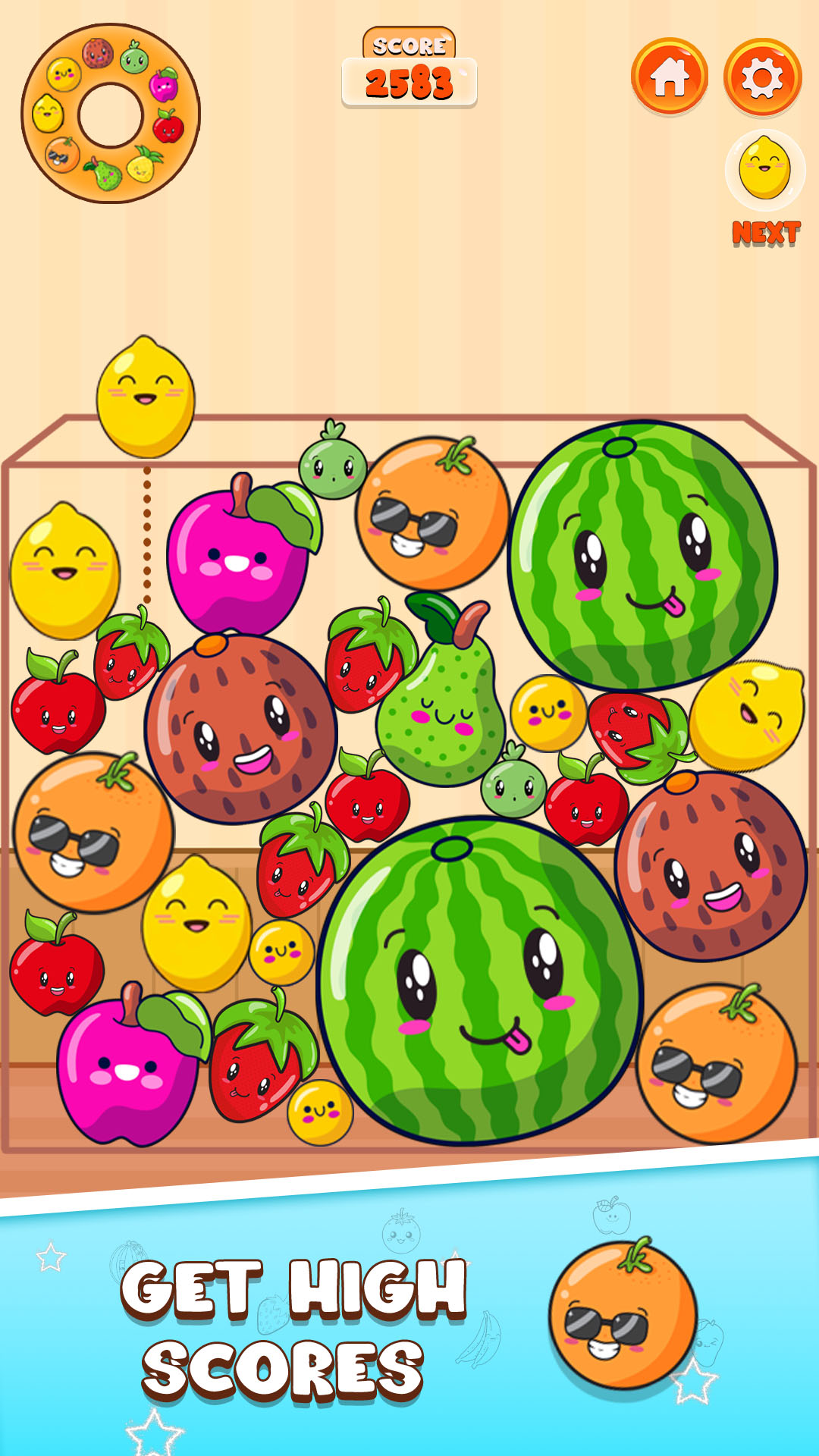 Fruit Merge Watermelon Melon Drop Puzzle Games - App on Amazon Appstore