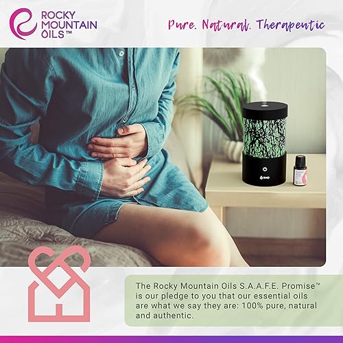 Miniatura 5 de Rocky Mountain Oils Mezcla de aceites esenciales para frotar la barriga con aceites esenciales 100 puros y naturales para difusor y tópico aceite
