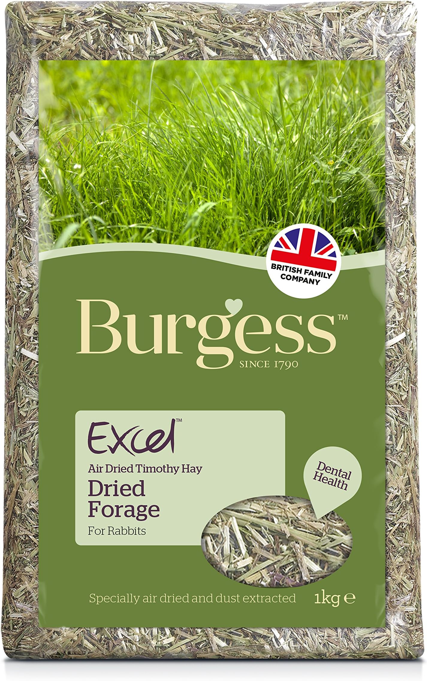 Burgess Pet Care Excel Birch Bark Herbage 500G
