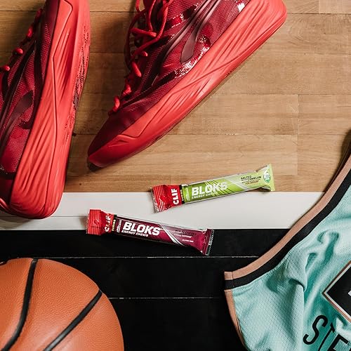 Miniatura 7 de CLIF BLOKS - Masticables energéticos - Paquete variado - Sin OMG - A base de plantas - Combustible rápido para ciclismo y correr - Carbohidratos y