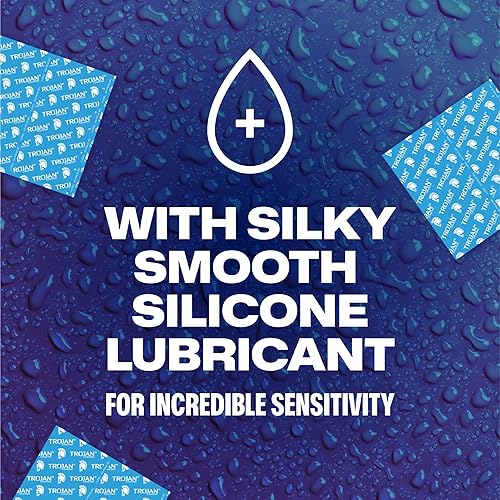 Vista 8 de TROJAN Preservativos Lubricados ENZ, Preservativos de Látex para Anticoncepción y Protección contra ITS, el Condón Número Uno de América, Paquete