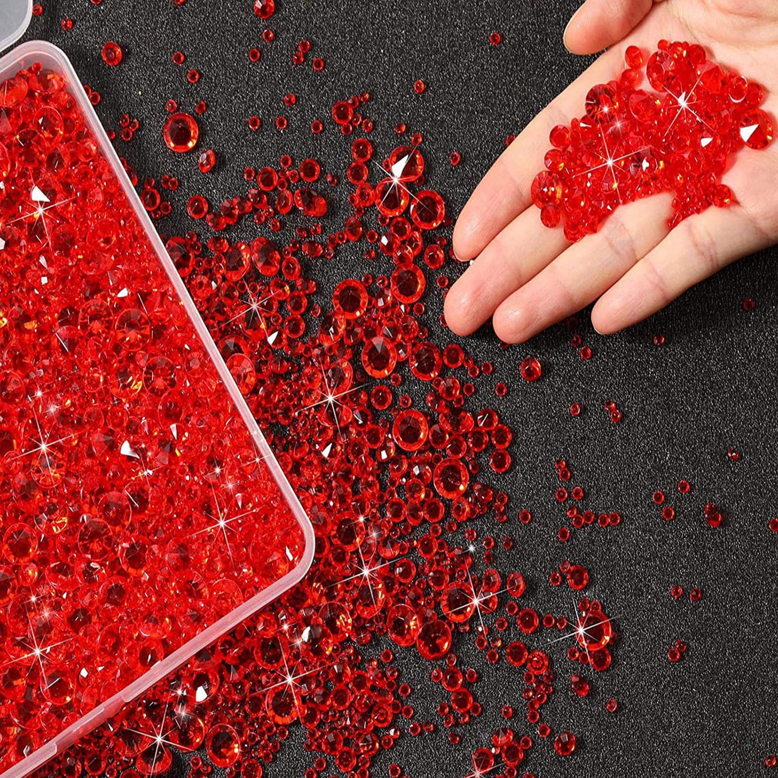 4000 Pietre Acriliche Decorazioni - Cristalli Diamantati Per Matrimoni, Feste E Centrotavola - Foto 6